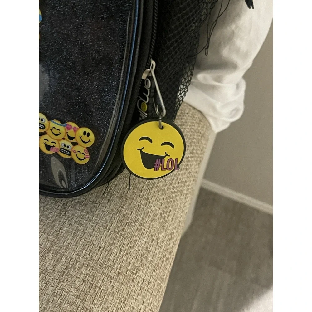 Emojination Smiley Emoji School Backpack.